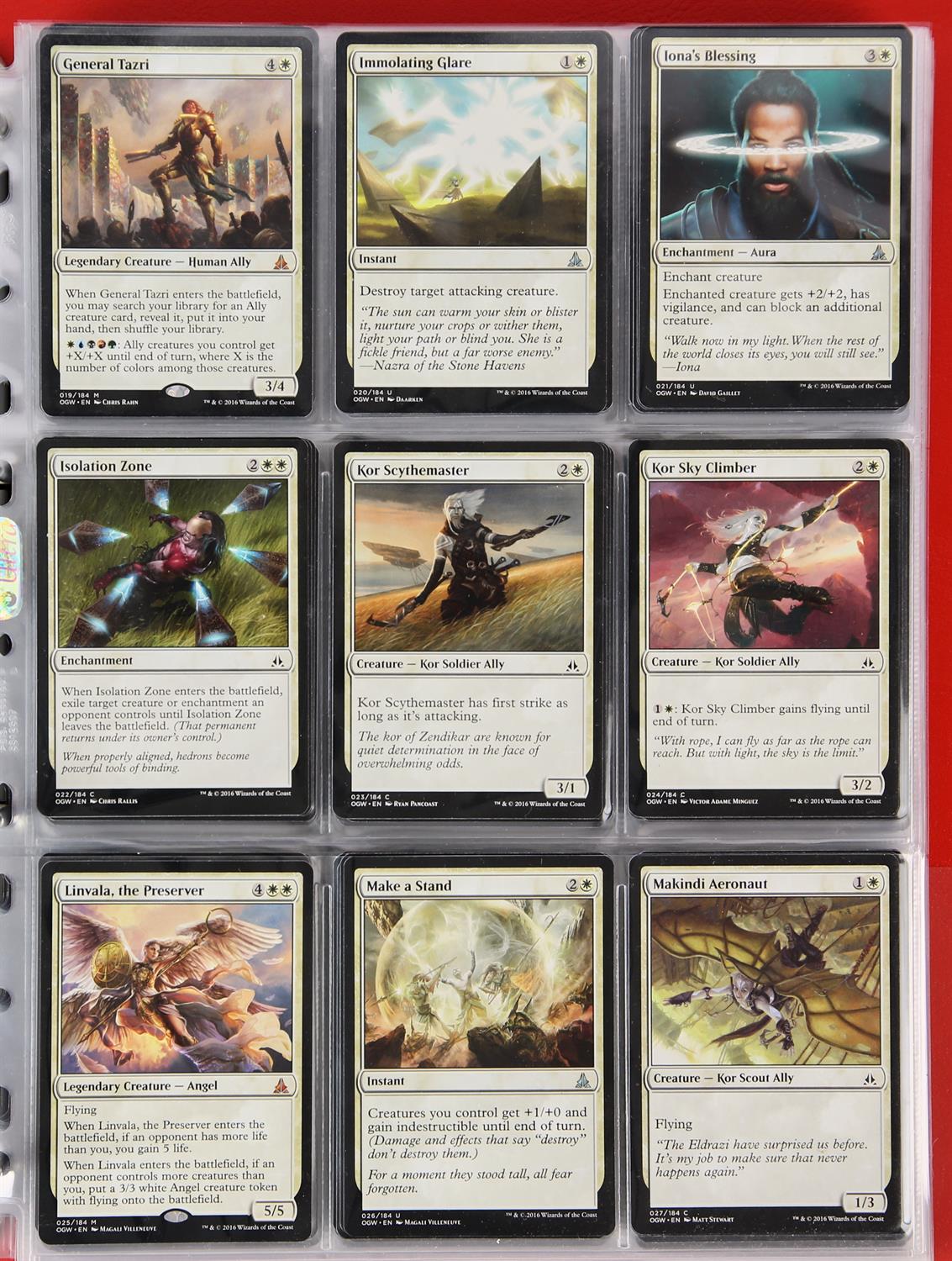Magic The Gathering. Oath Of the Gatewatch Partial Set This lot features a near complete of - Image 15 of 21