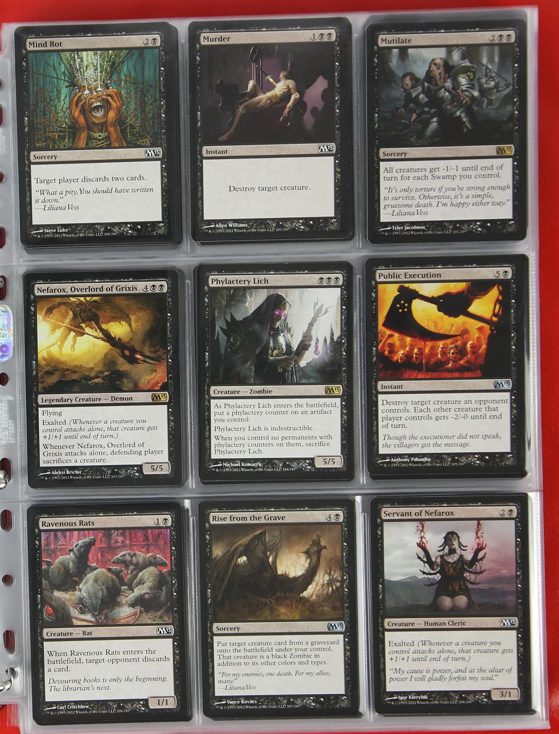 Magic The Gathering. Magic Core Set 2013 Partial Complete Set This lot features a partial complete - Image 4 of 28