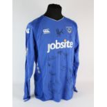 Portsmouth Football club, Williamson (No.14) Squad Signed Premier Season shirt from 2009-2010, L/S.