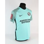 Brighton & Hove Albion Football Club, Alzate (No.17) FA Cup 4th Round shirt. S/S.