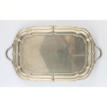 American silver "Windsor" two handled tray 50cm x 35cm 72.5oz 2261gm.  Provenance: From Munstead