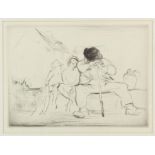 Edmund Blampied (British, 1886-1966), 'Fairy Tales' (1931), etching, ed. 17/108, inscribed with