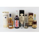 Mixed case of Port, Spirits and Wine, to comprise House of commons 12 year old whisky,