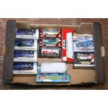 Collection of boxed car models - to include Anson collectibles Lincoln Navigator, Cadillac Escalade,