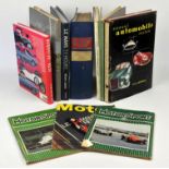 Large collection of Motoring books - To include Ayrton Senna racing history by Christopher Hilton,