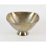 HELENE GARDFELDT FOR C F CARLMAN, silver bowl , Stockholm 1962. 197gm 16cm