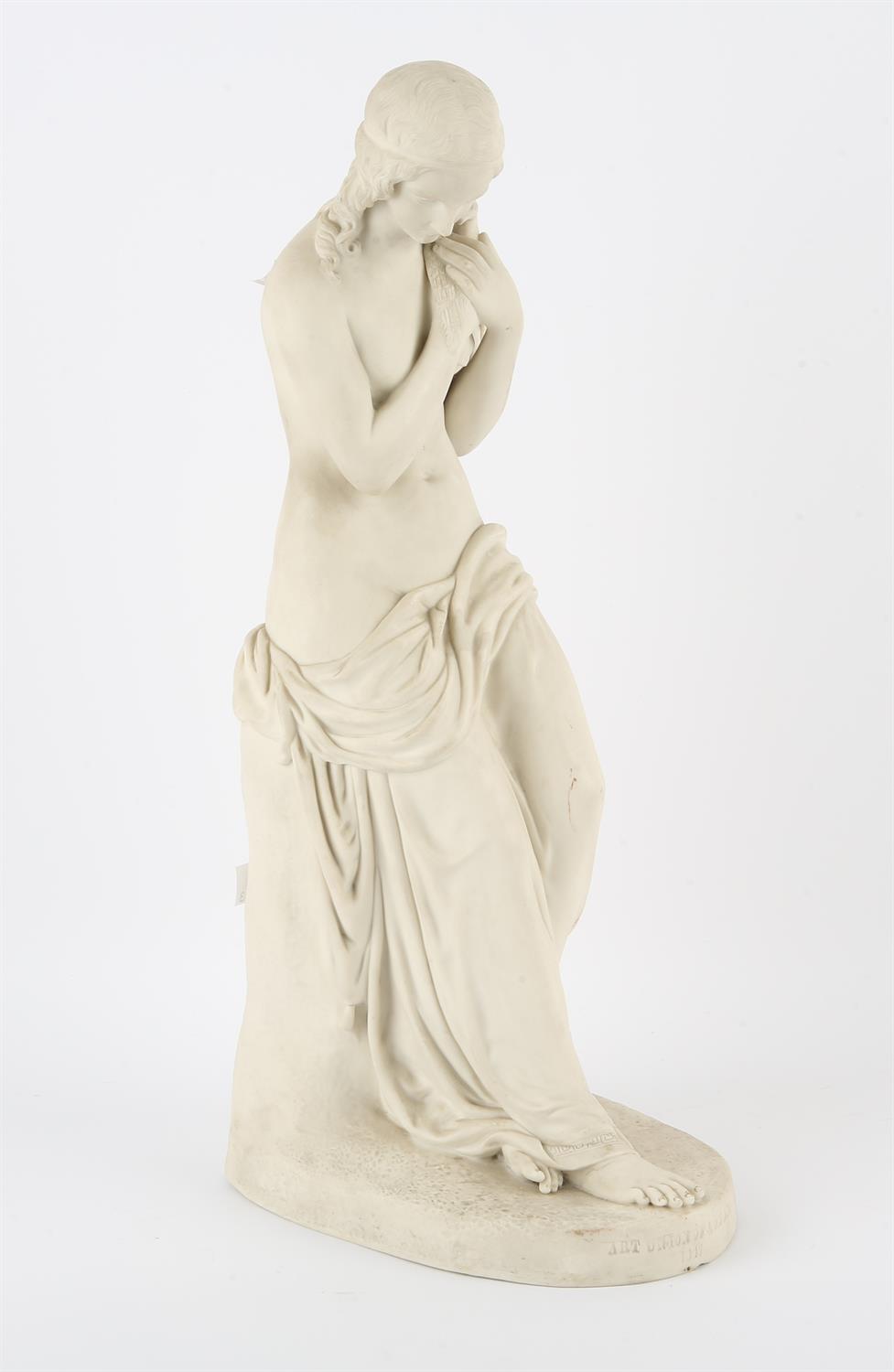 W. T. COPELAND FOR THE ART UNION OF LONDON, a Parian figure of Innocence after J.T.