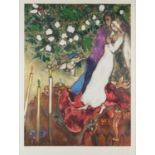 § Marc Chagall (Russian-French, 1887-1985), 'La mariage', lithograph in colours, ed. 349/750,