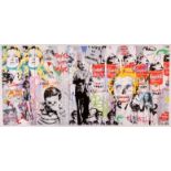 Mr. Brainwash (French, b. 1966), 'Love is the Answer', lithographic poster printed in colours,