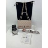 ADENDUM DESCRIPTION AND ESTIMATE (Style of bag amended to JUMBO) . CHANEL classic JUMBO flap bag in