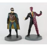 Batman: A pair of 1995 DC Comics figurines - includes, Robin the Boy Wonder, 13 inches tall