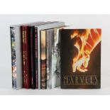Signed Limited hardcover Editions and others - a group of eight graphic novels, first editions,