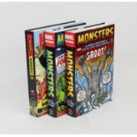 Marvel Omnibus editions - a group of three hardback books, first editions, includes,