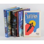 Superman – a boxed Superman 7” Statue Golden Age 2000, Dave Grossman Creations; Superman DC Direct