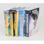 DC Comics: Wonder Woman Omnibus editions – a group of five hardback books, mostly first editions,
