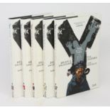 VAUGHAN (Brian K.). The Last Man, Deluxe edition, complete in 5 volumes, colour comic-strip