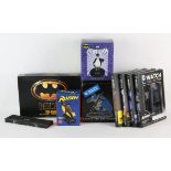 Batman Memorabilia – a group of three boxed DC Comics/Eaglemoss Hero Collection Watches, includes,