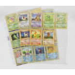 Pokemon TCG - 1st Edition Shadowless Complete Base Set Common Collection. This lot conatins every