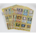 Pokemon TCG - Base Set Complete Set - This lot includes a full unlimited set of the English release
