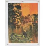 Graham Humphreys 'Zombies' Hand signed Limited Edition print, numbered 100/100, rolled,