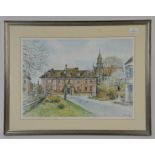 Ltd signed print by Bill Toop, Salisbury Theological College