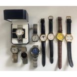 Boxed collection of watches A large quantity of quartz fashion watches by various makers including