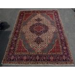 North West Persian Tabriz carpet, 283 x 203cm