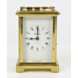 Carriage clock by Bayard, h12cms