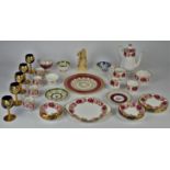 Royal Albert Country Roses part coffee service and other items