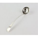 Georgian Scottish silver sauce ladle, Edinburgh 1806