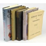 Five signed books to include Grey Owl, Pilgrims of the Wild, Kenneth Crossley, Mere Verses, E.