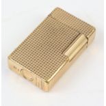 Dupont gold plated lighter, 6cm high