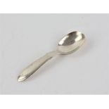 Mapping and Webb silver caddy spoon, Sheffield, 1938