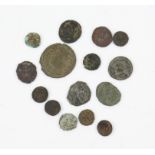 Selection of Roman coins