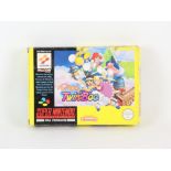 Pop'n TwinBee boxed SNES game (PAL)