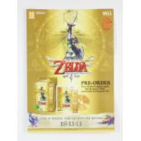NINTENDO Wii The Legend of Zelda: Skyward Sword POS banners (x3)