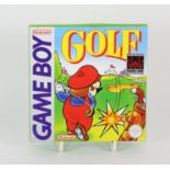 NINTENDO Golf boxed Gameboy game (PAL)