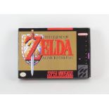 The Legend of Zelda: A Link to the Past boxed SNES game (PAL) - Repro Box