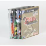 NINTENDO 4 Gamecube games (PAL) Includes: The Legend of Zelda: The Wind Waker, Mario Kart: Double