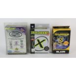 3 Boxed Cheat Systems for Retro Consoles Includes: XploderGB (Gameboy), Xplorer FX (PlayStation)
