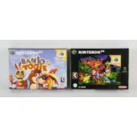 Banjo-Kazooie & Banjo-Tooie - N64 Boxed and Complete. This lot contains the two Banjo-Kazooie