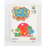 Puzzle Bobble 64 boxed N64 game (NTSC-J)