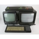 AMSTRAD 2 x home computers CPC 464 & CPC 6128 with monitors CTM 644 & GT 65. 100 + games (cassette