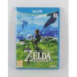The Legend of Zelda: Breath of the Wild boxed Wii-U game (PAL) - Factory Sealed