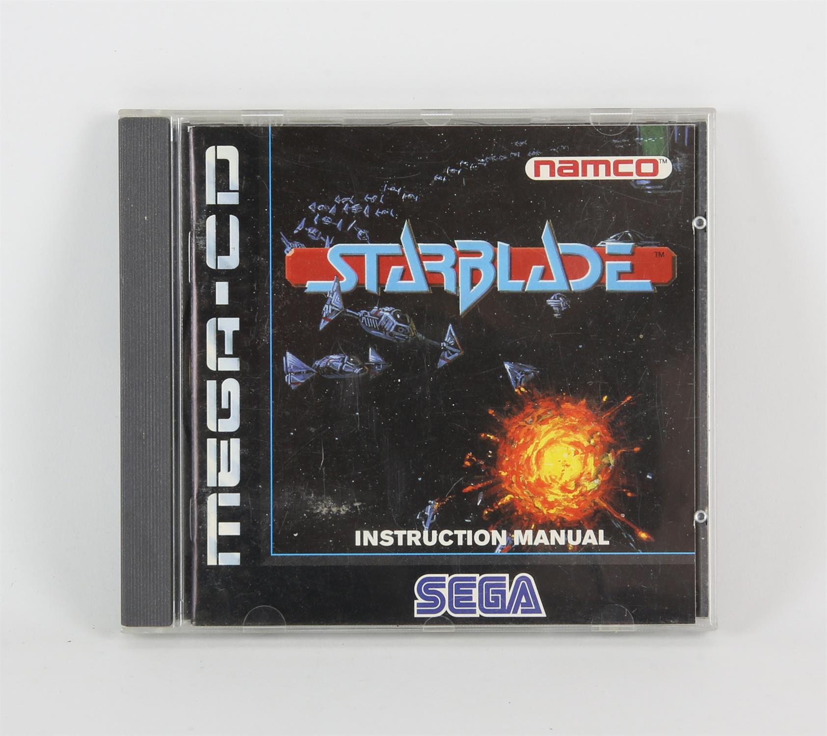 Starblade boxed SEGA Mega-CD game (PAL) - Not original printed disc and packaging
