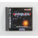 Starblade boxed SEGA Mega-CD game (PAL) - Not original printed disc and packaging