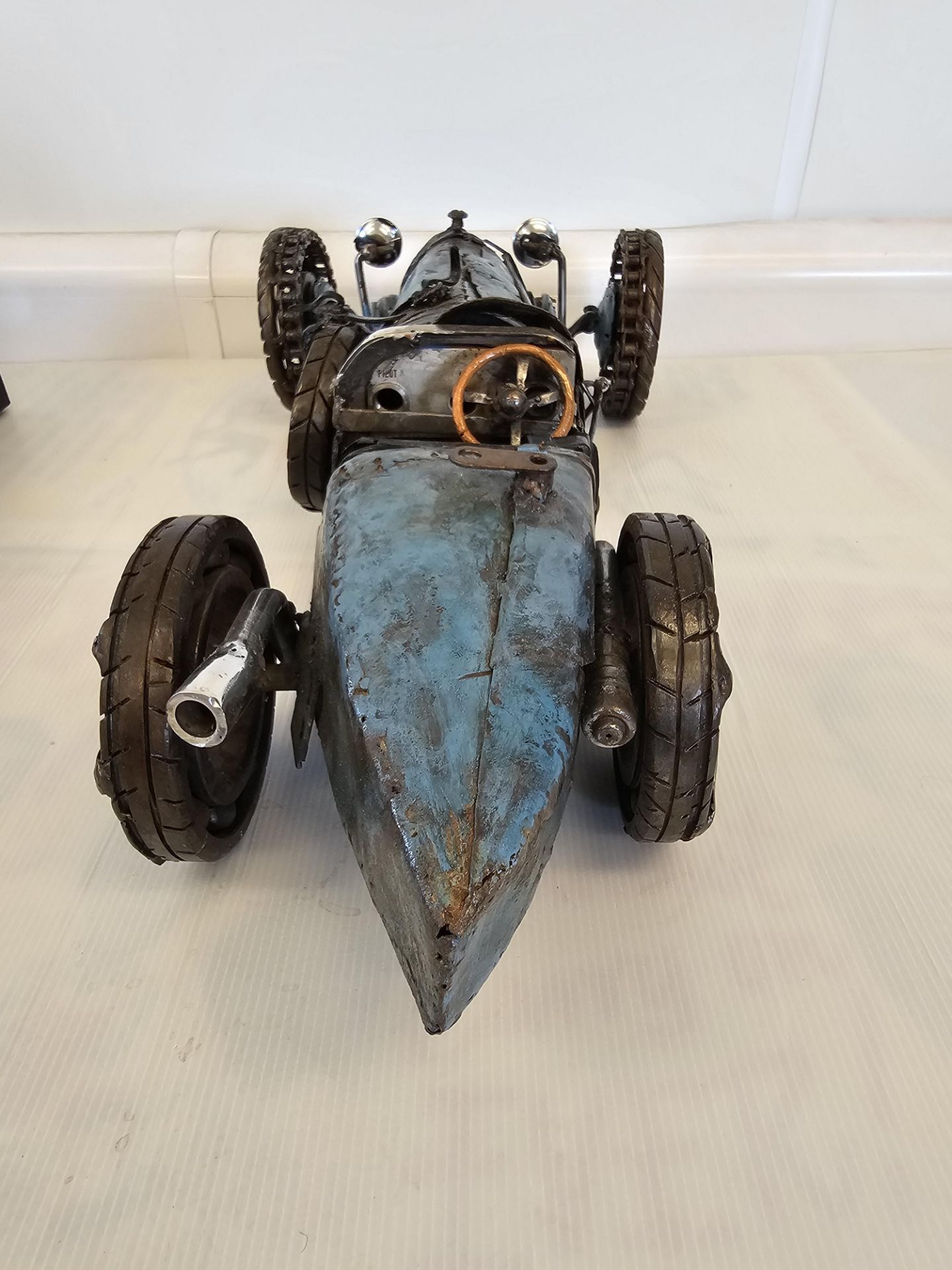 1923 Mercedes Benz 10/30 HP - One-off artistic model made from Iron, steel and glass, These rare and - Image 3 of 7