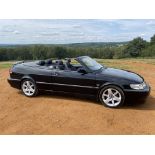 2002 Saab 9-3 2.0 T Hot Aero Convertible. Registration: FY02 RCX. Genuine 84,300 miles from new. Fin