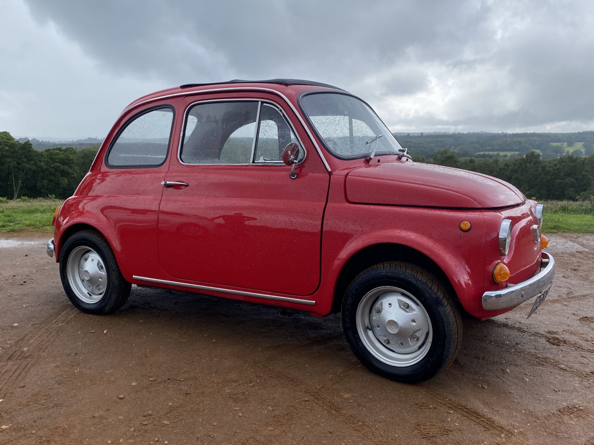 1973 Fiat 500 L. Registration number: PPC 572L.Mileage: 49,740.Lovely example of this iconic car.Fin - Image 10 of 15