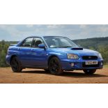 2003 Subaru Impreza WRX turbo AWD. Registration number HD03 YHK. Mileage 123,271. Long MOT until 21-